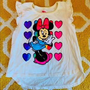 Girls Disney Minnie Mouse Size 6 T-Shirt